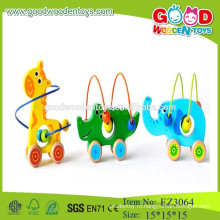 Милые животные бусины игрушки для детей животные бисер деревянные игрушки для детей игрушки для животных